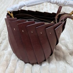 Source Unknown Rich Brown Shoulder Bag
